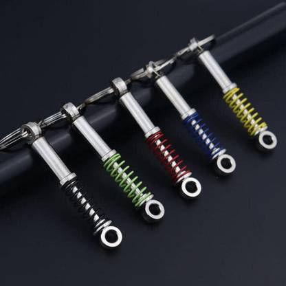 VASUSS Coilover Shock Absorber Suspension Spring Mechanism Keyring for Car|Bike(One Pc) Key Chain