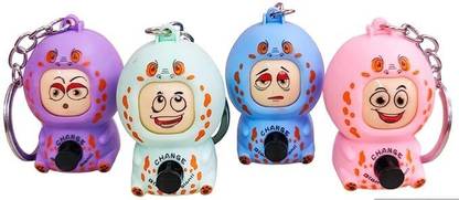 Funfob Mood Swipe Face Change Keychain Random 1 pcs Key Chain