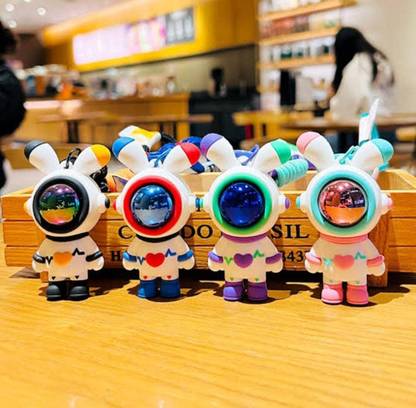 DSR Baby Yoda Keychain 3D Keychain Green Color Key Chain