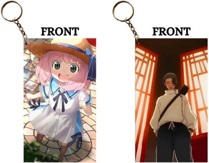 Hariyaali Enterprises LLP ANYA IS A DOLL X YUTA OKKUTSU ENTERS Unique Style 2 pcs Combo Key Chain