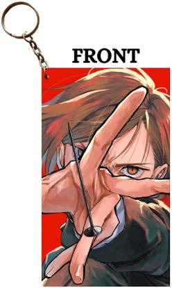 Hariyaali Enterprises LLP Jujutsu Kaisen NOBARA SO MANY NAILS TECHNIQUE Anime Key Chain