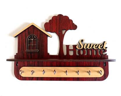 lampees Wood Key Holder
