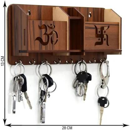 DAKSH Wood Key Holder