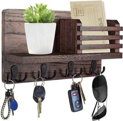 Addextra Bamboo Key Holder