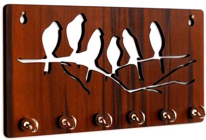 Absolute E-solutions 514-CHIDIYA-KEY-HOLDER Wood Key Holder