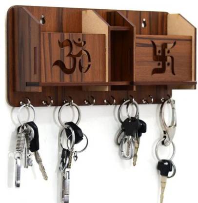 SK PARO Key hanger/key holder/2box mobile stand/pen stand Wood Key Holder