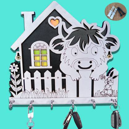 AKAAY atrective key holder Wood Key Holder