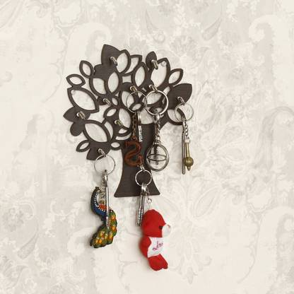 CAPIO ART TREE DESIGN/ KEY HANGER/ KEY ORGANISER Wood Key Holder
