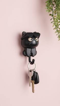 Shopti CAT KEY WALL HOLDER Plastic Key Holder