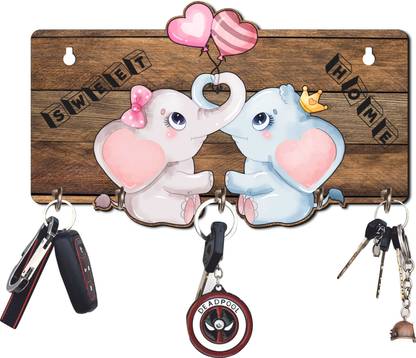 APS Art Plus Store Wood Key Holder