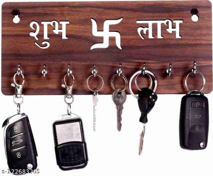 Rukmani 06 Wood Key Holder