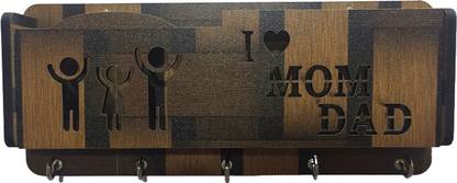 Kids Globe Wood Key Holder