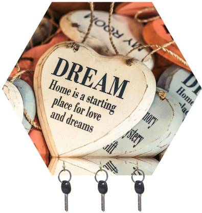 ARTUP Wood Key Holder