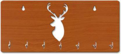 Arti Traders Wooden key holder for organizing and accessing your keys easily. Wood Key Holder