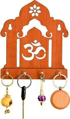 SHIKSHA Beautiful Wooden Key Holder Design 144 Wood Key Holder