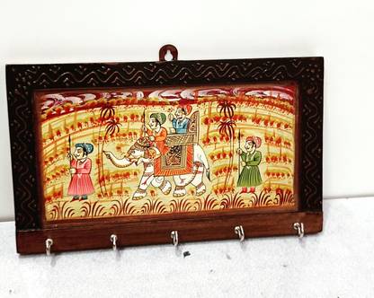 A R TRADERS KH04 Wood Key Holder