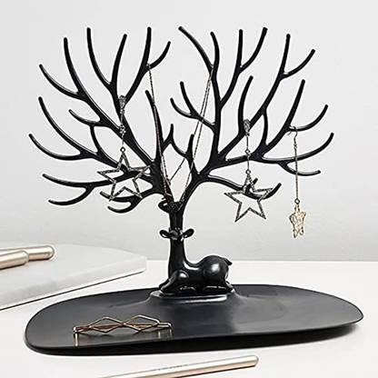 Dtt Antique deer shape Tree key Stand Plastic Key Holder