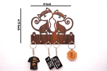 Merta ENTERPRISES 527 cat br Wood Key Holder