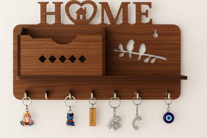 Craftzo Premium Mobile Stand / key Stand / Key Hanger / Mobile holder / Wood Key Holder