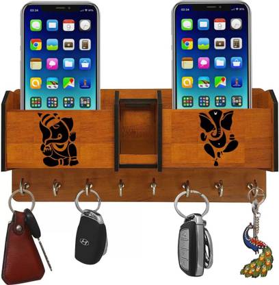 Pawandeep Wood Key Holder
