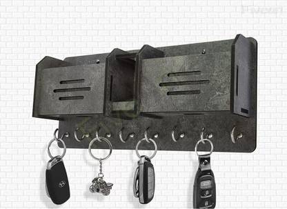 Pawandeep Wood Key Holder