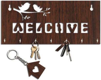 pawan enterprises Beautiful Wooden Key Holder Design 69 Wood Key Holder