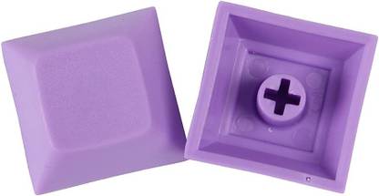 MECKEYS NPKC Blank DSA Keycaps (1u) Purple Desktop Keyboard Replacement Key