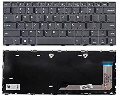 SOLUTIONS-365 COMPATIBLE LAPTOP KEYBOARD FOR Le 110-14 110-14ibr WITHOUT BACKLIT BLACK US Internal Laptop-size Laptop Keyboard Compatible with Desktop, Laptop, Mac