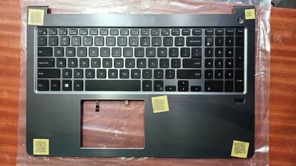 Laptopamy Dell Vostro 15 5568 Palmrest Case with Backlight Keyboard 0FCN57 FCN57 0GGVTH Laptop Keyboard Replacement Key