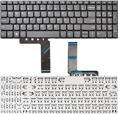 Sanj8 Keyboard for Lenovo IdeaPad Slim 3-15ADA05 3-15ARE05 3-15IGL05 3-15IIL05 Laptop Keyboard Replacement Key