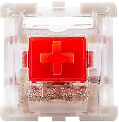 Gateron Mechanical Switch – 3pin (Red) Desktop Keyboard Replacement Key