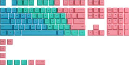 Glorious PC Gaming Race GPBT Keycaps (Pastel) Desktop Keyboard Replacement Key
