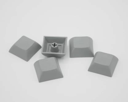 MECKEYS NPKC Blank DSA Keycaps (1u) Grey Desktop Keyboard Replacement Key
