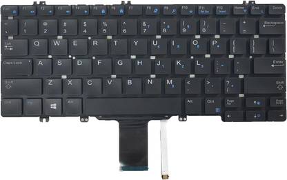 WEFLY Keyboard for Dell Latitude 5290 7280 7390 5280 5289 2-in-1 7380 7390 2-in-1 Laptop Keyboard Replacement Key