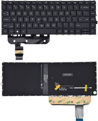 Techsymphony Laptop Replacement for HP Elitebook 840 G7 845 G7 840 Laptop Keyboard Replacement Key