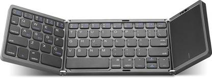 Kinzilla Foldable Bluetooth Keyboard, Pocket Size Portable Mini BT Wireless Keyboard FOLDABLE BLUETOOTH KEYBOARD Keyboard Skin