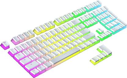 Tobo Pudding PBT Keycaps OEM Profile for RGB Mechanical Gaming Keyboard TD-928KM Desktop Keyboard Replacement Key