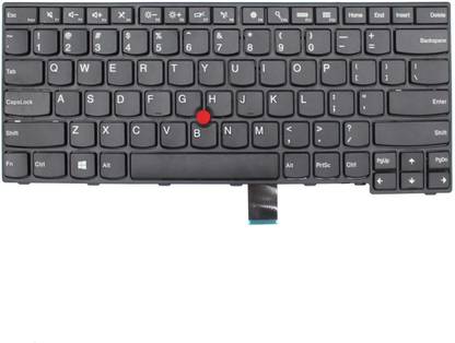 Techsymphony Laptop Keyboard for Lenovo Thinkpad E450, E450C, E455 with Backlight Laptop Keyboard Replacement Key