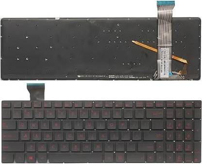 MACKTECH Asus GL752 GL552 GL552J GL552JX GL552V Laptop Keyboard Replacement Key