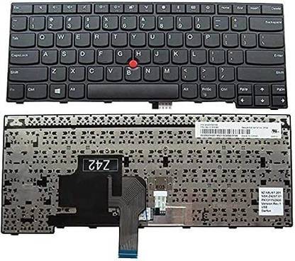Evosyne Laptop Keyboard for Lenovo Thinkpad E470 E470C E475 01AX000 (Black) Laptop Keyboard Replacement Key
