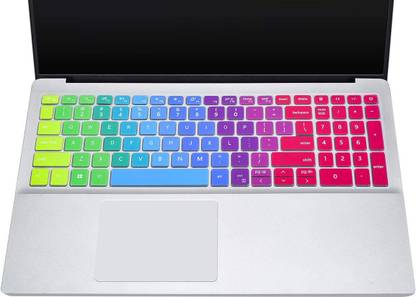 RAYA Silicone Keyboard Cover for Dell G15 Series Gaming Laptops Dell G15 Series { 5510 / 5511 / 5515 / 5520 / 5521 / 5525 / 5530 } Gaming Laptop Keyboard Skin