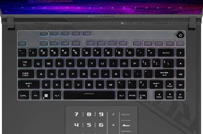 RAYA Silicone Keyboard Cover for ASUS ROG Strix G16 and ASUS ROG Strix Scar 16 Gaming Laptops Keyboard Skin