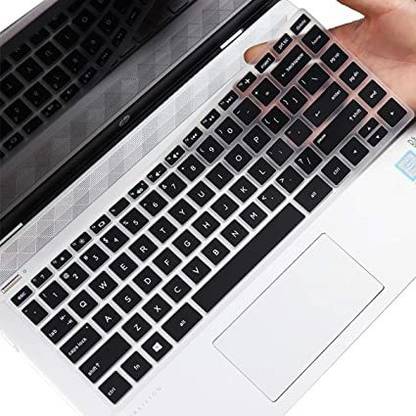 Saco Silicone Keyboard Skin Cover Compatible for HP 14s-fq1092AU - launch year 2022 Keyboard Skin