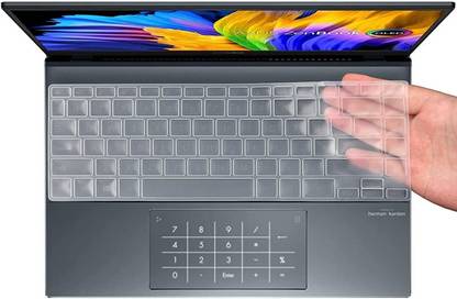 Saco Keyboard Skin Protector Cover Compatible with ASUS ZenBook Flip 13 OLED Laptop 2021 Keyboard Skin
