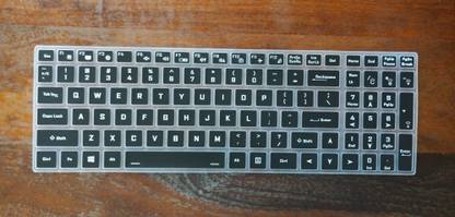RAYA Silicone Keyboard Cover for Acer ALG [ AL15G-52 / AL15G-53 ] Gaming Laptop and Acer Aspire 7 [A715-79G] & Aspire Lite [ AL15-41 / AL15-52 / AL15-53 ] Laptop Keyboard Skin