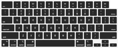 oaky Protector for 2021-2024 Release MacBook Air 13.6 inch, MacBook Air 15.3 inch MacBook Air Keyboard Skin