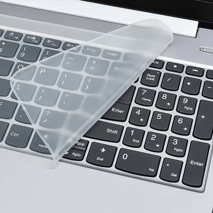 Keysafe Laptop Keyboard Protector 15.6 inch Silicone Laptop Keyboard Skin Laptop Keyboard Skin