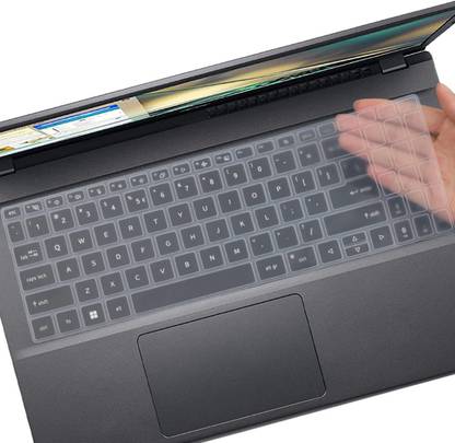 Saco TPU Keyboard Protector Skin Compatible for Acer Nitro V Gaming Laptop ANV15-51 | Acer Aspire 3 A315-59 | A315-24P | A315-510P Series 15.6 Inch Laptop Keyboard Skin