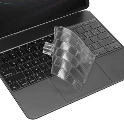 Saco Silicone Skin Keyboard Protector Cover Compatible for 2024 iPad Pro 13 inch M4 Chip (A2925/A2926) Magic Keyboard Keyboard Skin