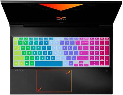 RAYA Silicone Keyboard Cover for HP Victus 15 & HP Victus 16 Gaming Laptops HP Victus gaming laptop Keyboard Skin